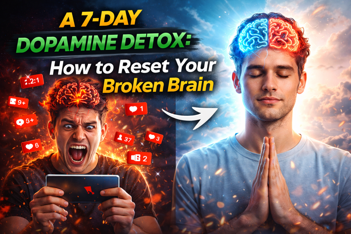 A 7-Day Dopamine Detox: How to Reset Your Broken Brain