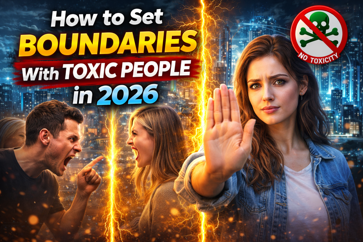 How to Set Boundaries With Toxic People in 2026