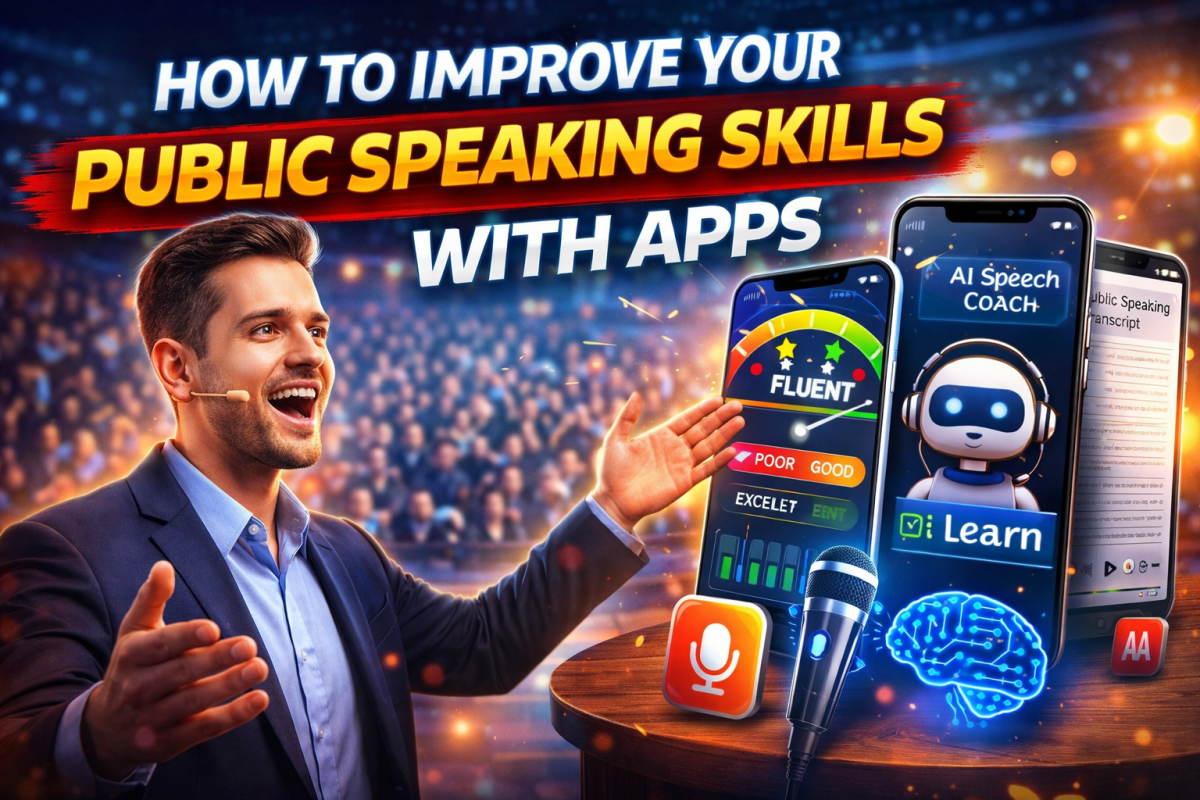 How to Improve Your Public Speaking Skills With Apps