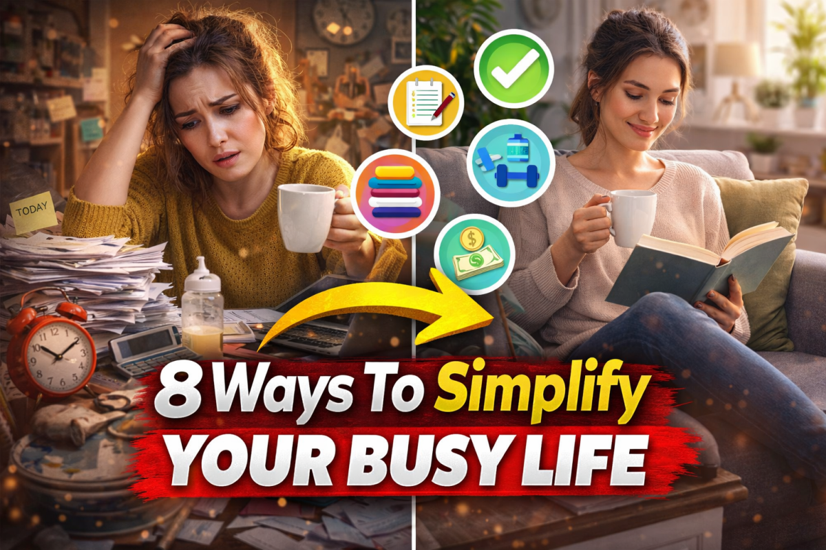 8 Ways to Simplify Your Busy Life