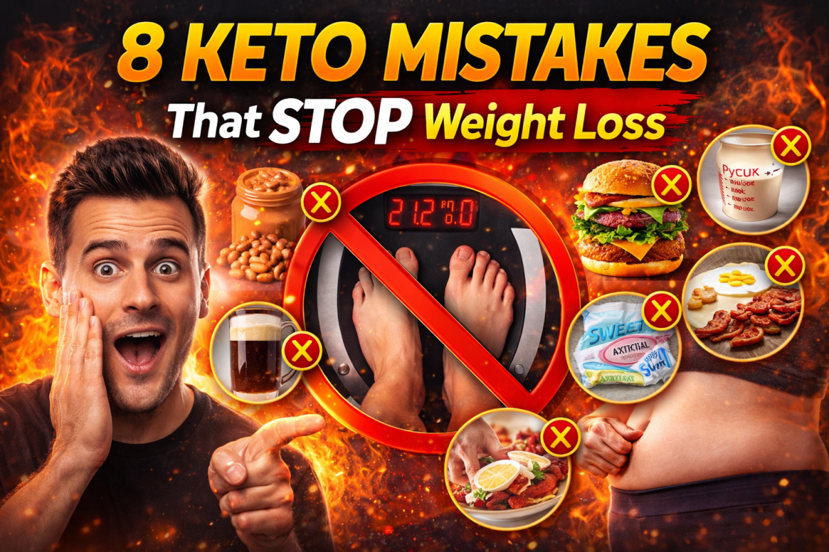 8 Keto Mistakes That Stop Weight Loss