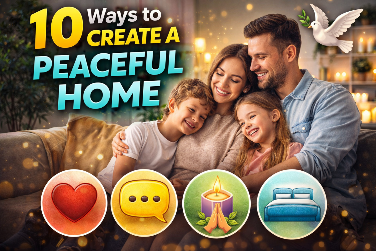 10 Ways to Create a Peaceful Home
